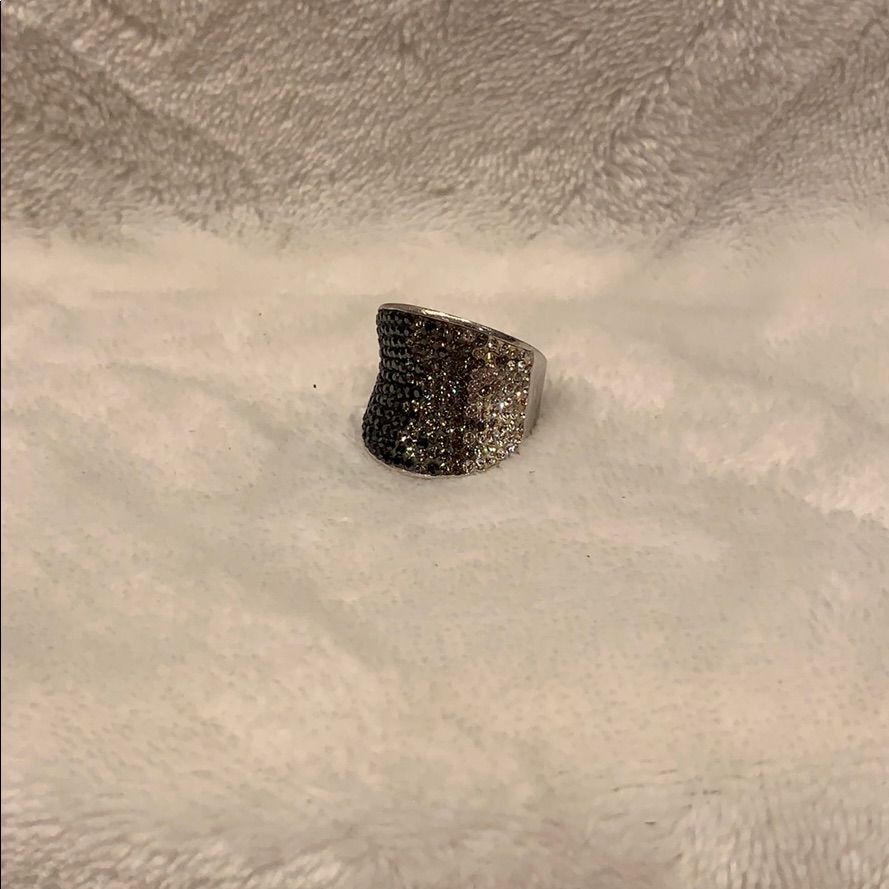 Silver/ Crystal Ring